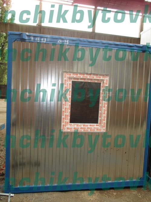 Жилая строительная бытовка-вагончик 6м